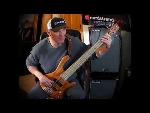 Nordstrand Zen Blade 5 Pickups - Genzler MG 800 & NuClassic Cabs - KD Staturn 5 - Andy Irvine