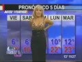 Stripping Weather Girl