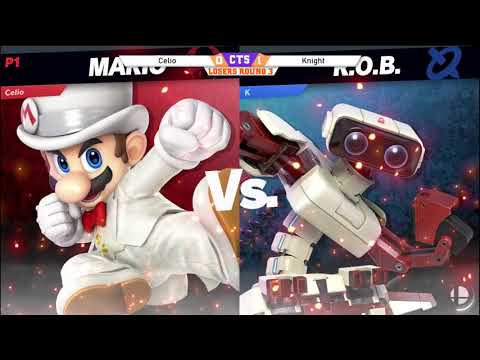Clocktower Smash 61 - Losers - Celio (Marth, Mario) vs. Knight (R.O.B.) - SSBU