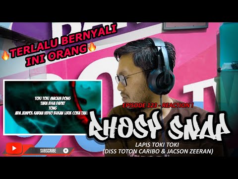 DISSTRACK BERDARAH PART 1 | REACTION ! RHOSY SNAP - LAPIS TOKO-TOKI ( DISS TOTON CARIBO & JZ GANG )
