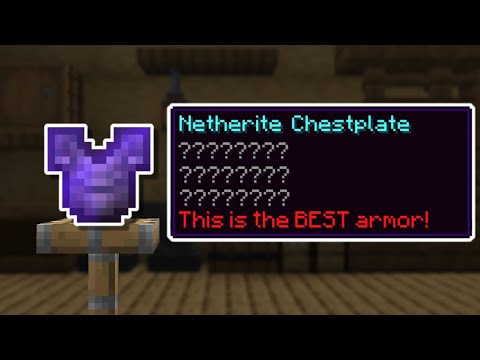 What is the BEST ARMOR in Minecraft?