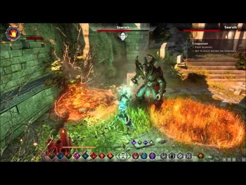 Dragon Age: Inquisition - Trespasser - Rift Mage Solo Saarath Stage 1 - NM/All Trials