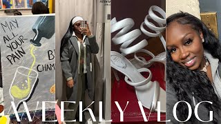 VLOG | VACATION MAINTENANCE, PAINT & SIP, LUXURY UNBOXING, MINI SHEIN HAUL | THE RARE BREEED