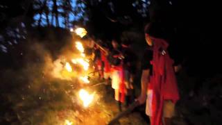 preview picture of video '榊祭り　長野県佐久市望月宿　sakaki Fire festival'