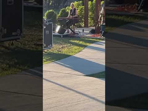 Joshua Ramos on bass Mozartin with the Jo An Daugherty Trio