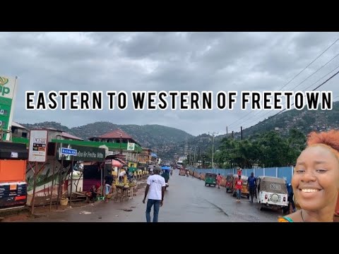 Exploring Freetown//eastern to western//congo-cross to portee//Sierra Leone