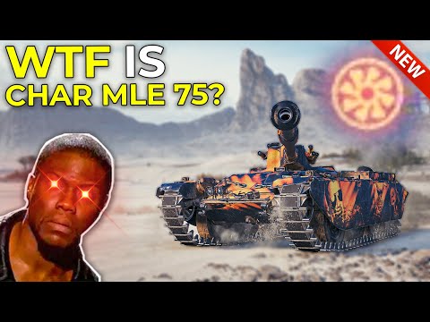 New WEIRDEST Tank in World of Tanks | Char Mle 75 Holiday Ops Box Tank