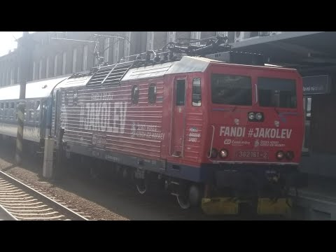 Eso 362 161 na R 907 Bouzov ve stanici Olomouc hl.n. | #jakolev