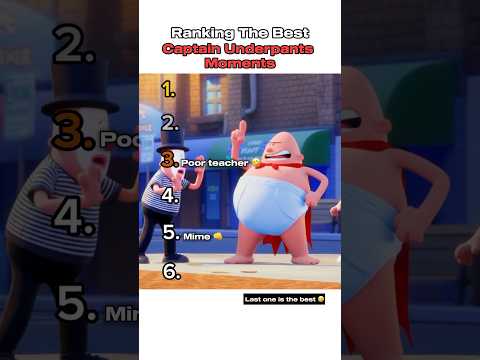 Ranking The Best Captain Underpants Moments