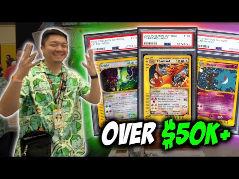 OVER $50,000 in Pokémon Deals on Day 1 Alone | Card Party Seattle VENDOR POV