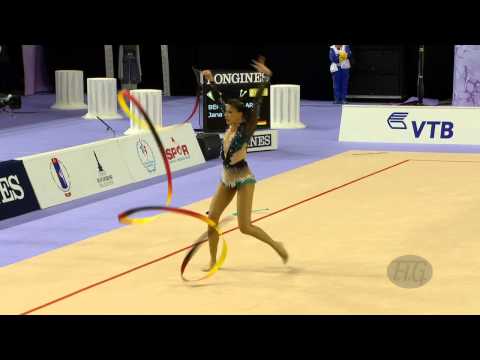 SANCHEZ SALAZAR Michelle Steffanie (VEN) - 2014 Rhythmic Worlds, Izmir (TUR) - Qualifications Ribbon