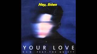 ELO (엘로)  (feat. The Quiett) - Your Love  [Sub español]