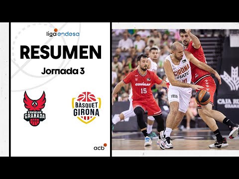 Coviran Granada - Bàsquet Girona (91-102) GAME HIGHLIGHTS | Liga Endesa 2023-24