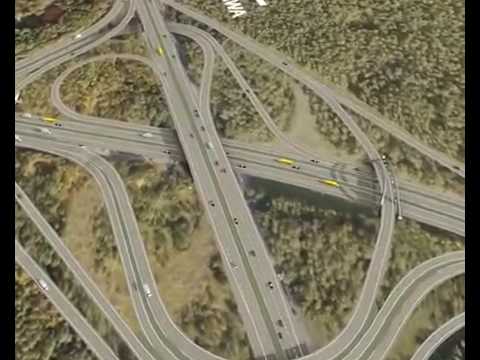 Największy obecnie węzeł w Polsce - "Murckowska" (GDDKiA)