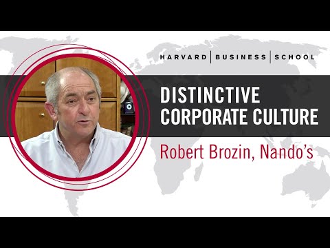 Nando's Robert Brozin: Distinctive corporate culture - YouTube