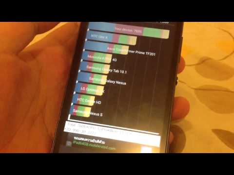 Review Sony Xperia SP ;: เล่นเว็บ เล่นเกม Benchmark
