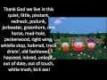 South Park Mountain Town Reprise Lyrics 