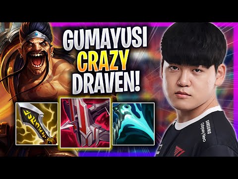 GUMAYUSI IS SO CRAZY WITH DRAVEN! - T1 Gumayusi Plays Draven ADC vs Cho'gath! | Season 2023