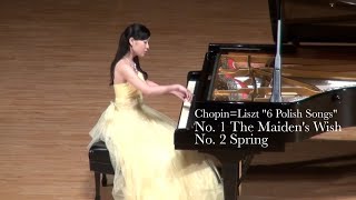 Download lagu Chopin=Liszt: 6 Polish Songs, S480 No. 1 'The Maiden's Wish' No. 2 'Spring' mp3