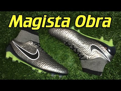 Nike Magista Obra (Liquid Chrome Pack) Metallic Pewter - Review + On Feet