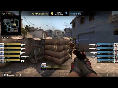 Pov yuurih (23/19) CS GO DEMO - MIRAGE - 13 FURIA VS 16 VIRTUS.PRO (BLAST Premiere Fall 27/11/2020)