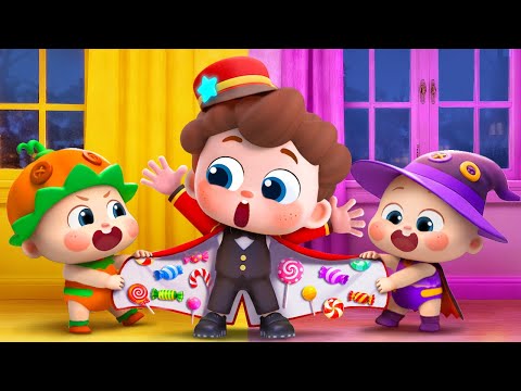 Neo's Halloween Hotel | Cardboard Hotel | Learn Colors | Nursery Rhyme & Kids Song | BabyBus