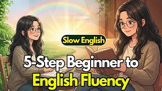 The 5-Step Beginner to English Fluency | How to Speak English Naturally Every Day