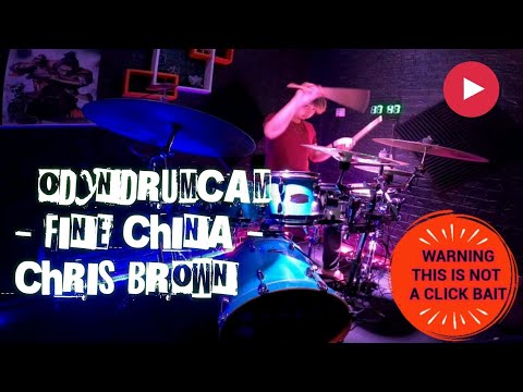 #ODYNDRUMCOVER - FINE CHINA - C. BROWN