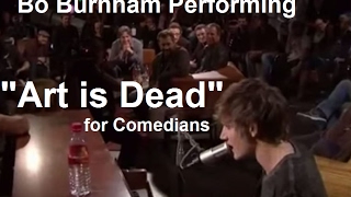 Bo Burnham Performs &quot;Art is Dead&quot; for Comedians