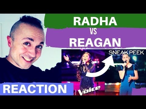 Team Adam Knockout: RADHA vs. Reagan Strange - The Voice 2018 (Sneak Peek) - REACTION