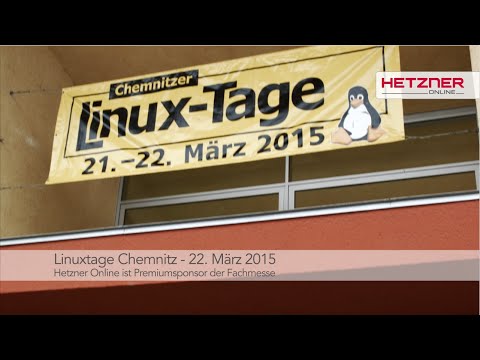 Hetzner goes to Chemnitz "Linux days" 2015