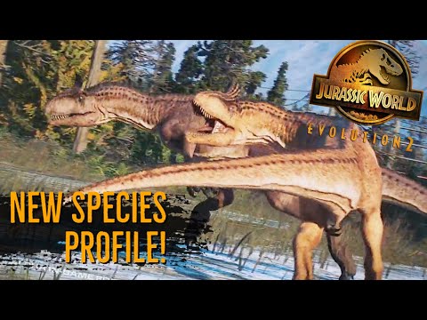 NEW CARNIVORE REVEALED! - Cryolophosaurus in Jurassic World Evolution 2