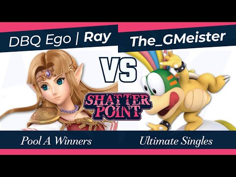 Shatterpoint 1.0: DBQ Ego | Ray (Zelda) vs The_GMeister (Bowser Jr.) Winners Pool A