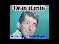 Dean Martin - Write to me from Naples (Mono to Stereo)