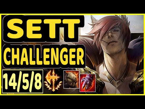TAY (SETT) - 14/5/8 KDA CHALLENGER GAMEPLAY - BR