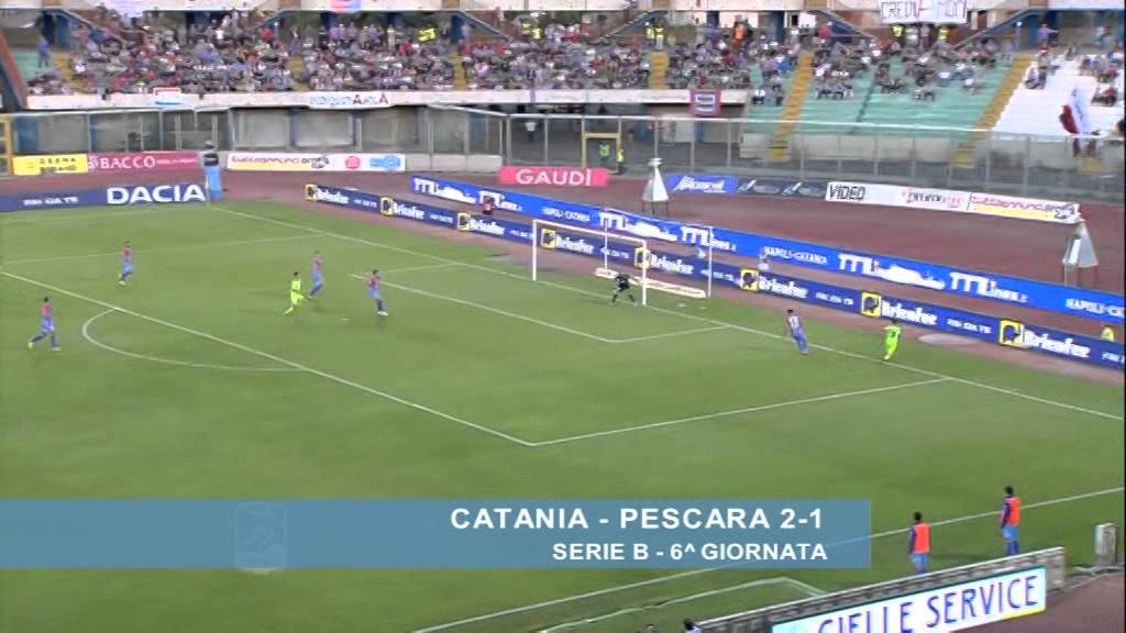 Catania - Pescara 2-1