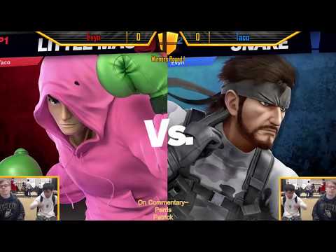 Taco (Little Mac) VS Evyn (Snake) WR1 Smash Knights Ultimate Singles #2