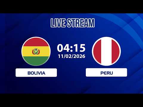 🔴 Bolivia vs Peru | A Tense Clash of Contrasting Styles