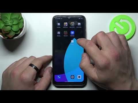 How to Erase Messages App from Main Screen in Blackview A70 - Add SMS Icon to Home Screen