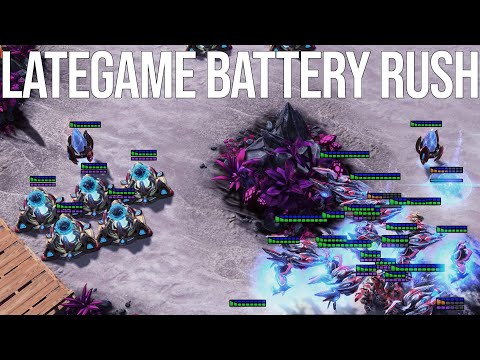 Scarlett Gets Battery "rushed" in Lategame | Neeb (P) vs Scarlett (Z)