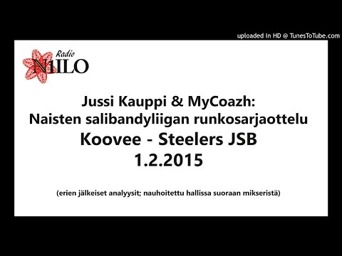 Radio N1ILO: Koovee - Steelers JSB 1.2.2015, eräanalyysit