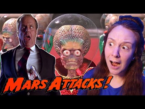 Mars Attacks! (1996) FIRST TIME WATCHING * reaction & commentary * Millennial Movie Monday