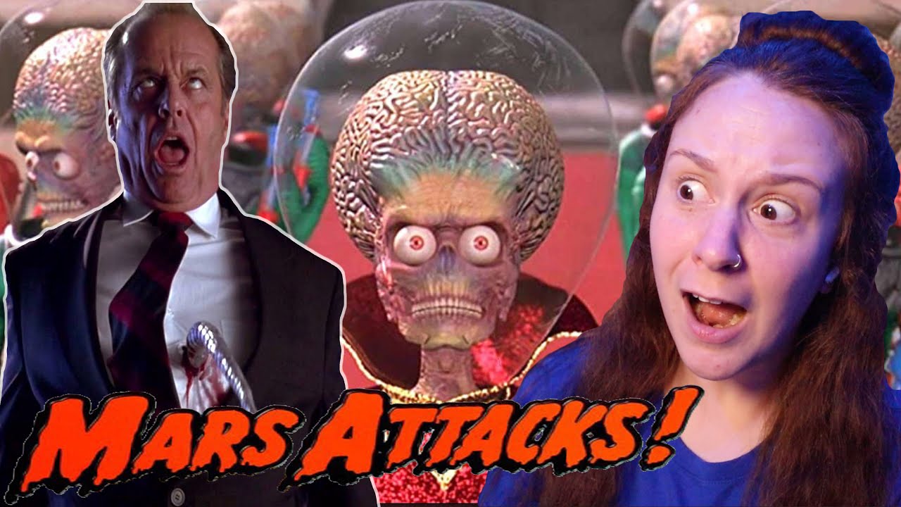 Mars Attacks! (1996) FIRST TIME WATCHING * reaction & commentary * Millennial Movie Monday