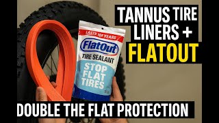 No More Flats! Tannus Tire Liners + FlatOut Install Hunting E Bike Ready