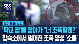 '학교 짱'들 찾아가 너 조폭할래?..합숙소까지 만들어 조폭 양성한 행동대장의 최후 / SBS / 모아보는 뉴스