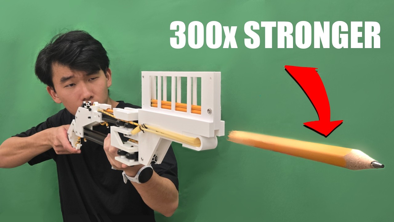 Building the ULTIMATE pencil crossbow