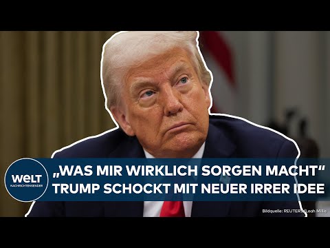 WASHINGTON: "Was mir wirklich Sorgen macht" Präsident Donald Trump schockt die USA mit irrer Idee!