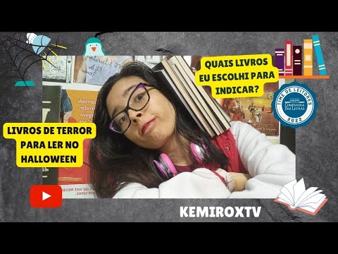 LIVROS DE TERROR PARA LER NO HALLOWEEN | Kemiroxtv