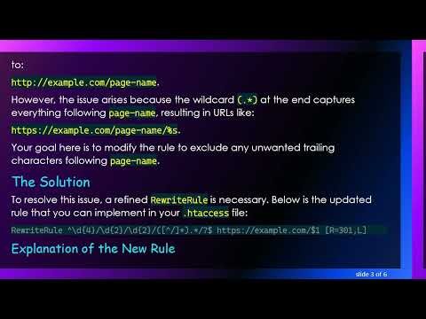 How to Effectively Use mod_rewrite in .htaccess to Remove Unwanted Characters from URLs