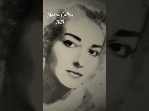 Maria Callas. Deh! torna mio bene. 1951